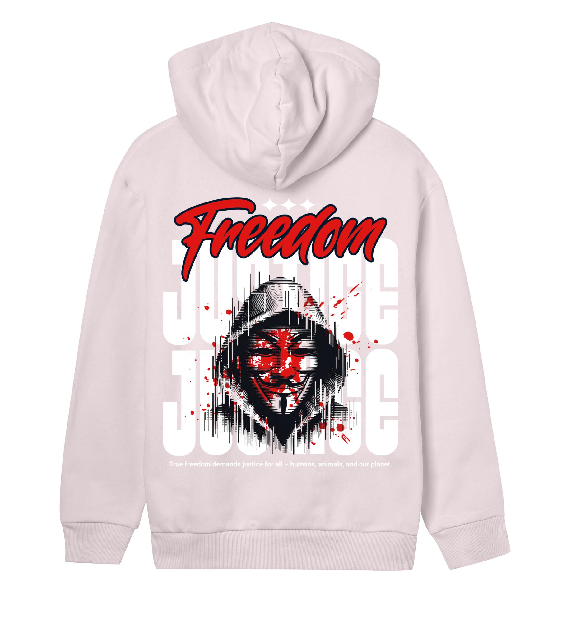 Freedom! Justice! - Proud Vegan